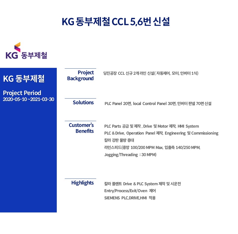 KG 동부제철 CCL 5,6번 신설_국문